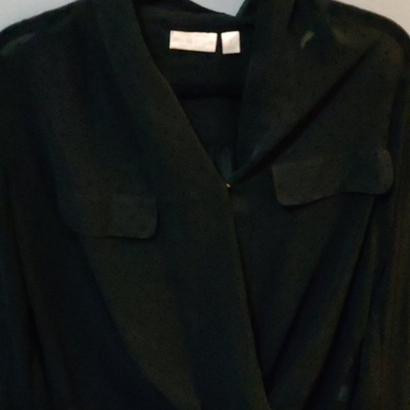 Black dotted blouse - Picture 2 of 5